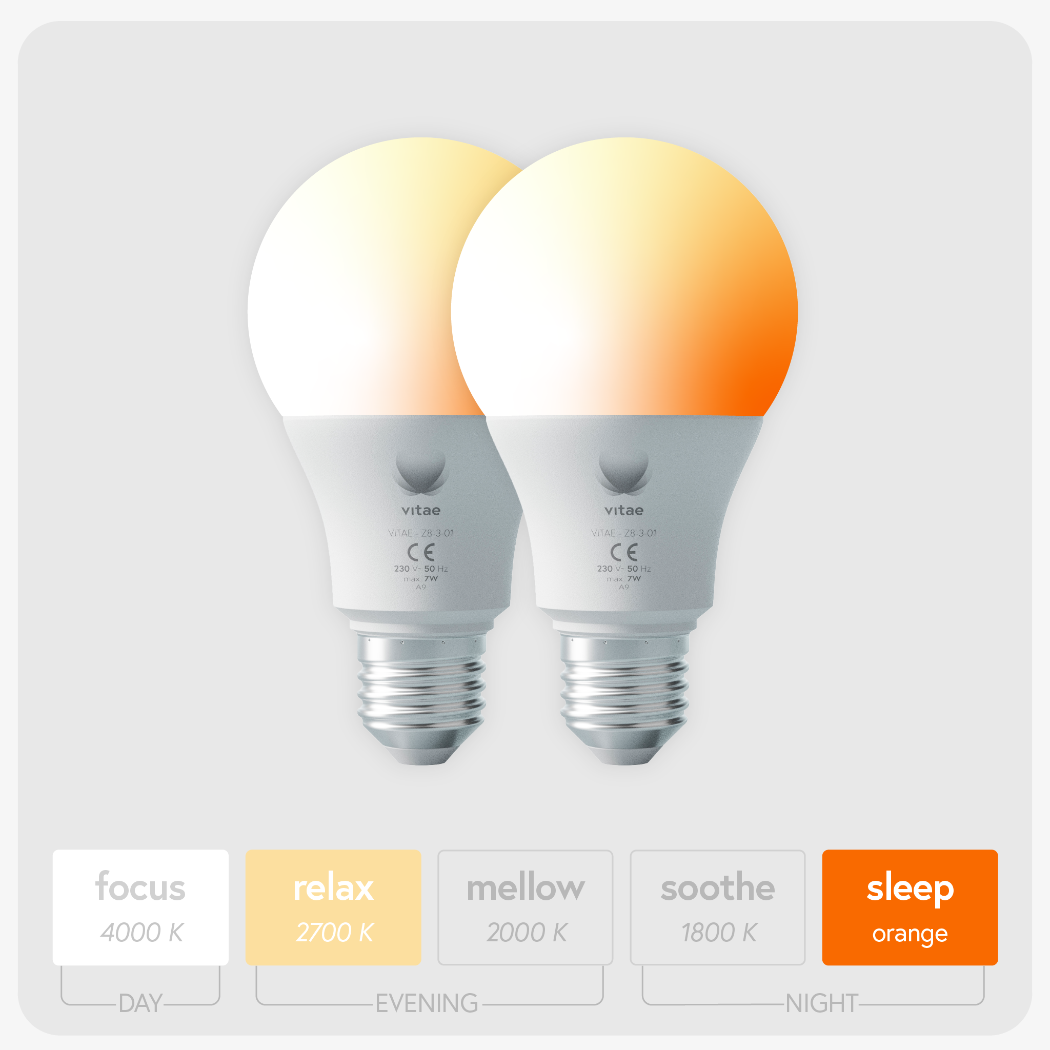 vitae lightbulb 3in1 E27
